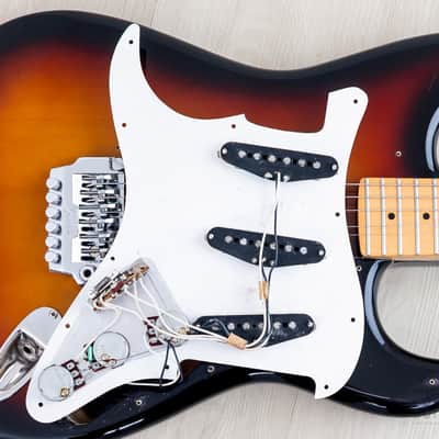 1985 Fender Boxer Series Stratocaster ST557 Sunburst w/ Blade Shooter, Japan MIJ Fujigen image 18
