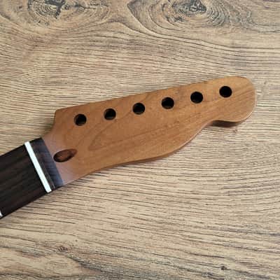 Telecaster Compatible Roasted Maple and Rosewood Guitar Neck Nitro 22 fret image 6