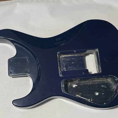 1989-91 Japan Charvel 375 Deluxe Blue Flame Maple Guitar Body Floyd Ready image 12