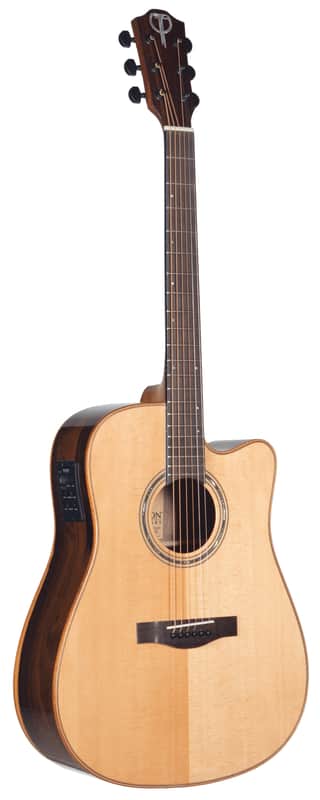 Teton STS160ZICENT Spruce/Ziricote Dreadnought with Electronics Natural image 1