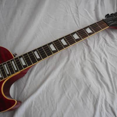 Epiphone Les Paul Classic Quilt Top 1999 Trans Red, HSC image 6