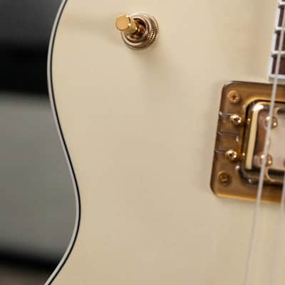 Gretsch Electromatic Pristine LTD Jet Single-Cut With Bigsby Electric Guitar - White Gold - Demo image 9