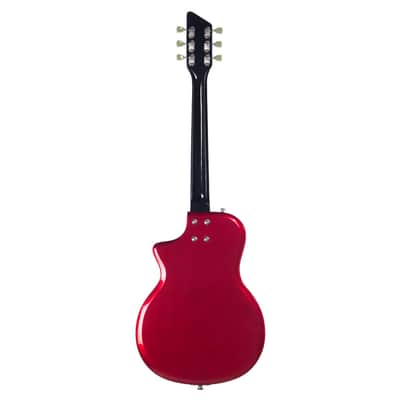Airline Guitars Twin Tone Metallic Red image 7