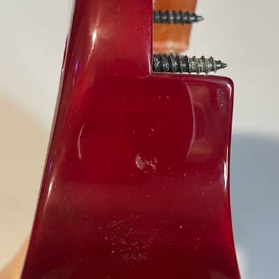 2003 Korean Ibanez RG320FM Orange Flame Maple Guitar Body Floyd Ready image 20