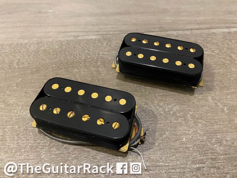 PRS USA HFS / Vintage Bass Pickup Set, Artist, Gold Poles, CLEAN