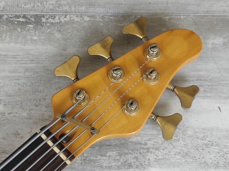 1989 Rockoon Japan (by Kawai) RB-855S 5-String Bass (Natural) | Reverb