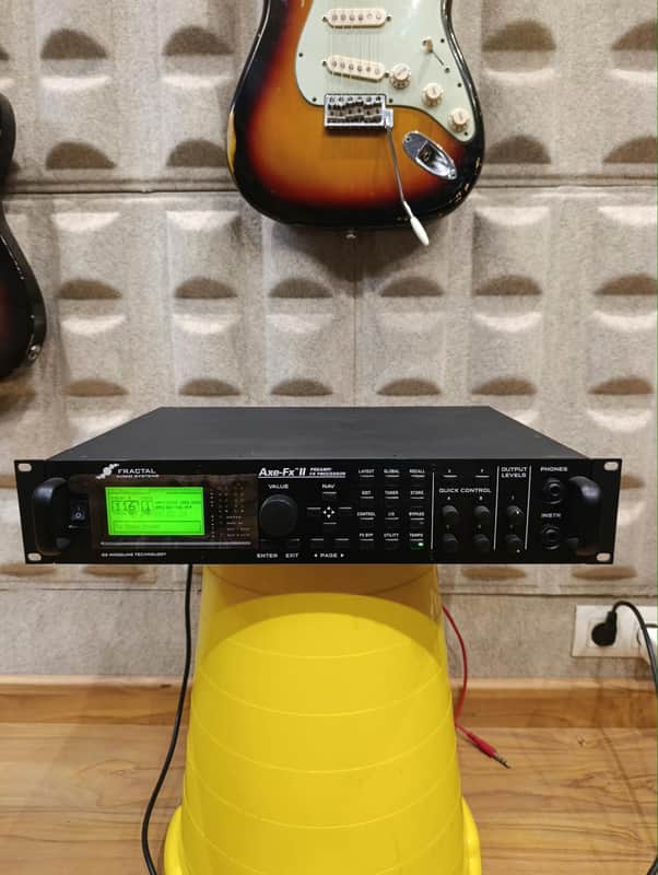 Fractal Audio Axe-FX II 2012 - 2013 - Black image 1