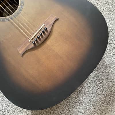 iMma iM350DV 41 Inch Acoustic Guitar in Sunburst, Spruce Top, Rosewood Fingerboard image 8