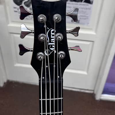 Used Glarry 6 String Bass Guitar DaVinci Cold Aggressive Groove Burlywood w/ gig bag Local Pickup Item image 3