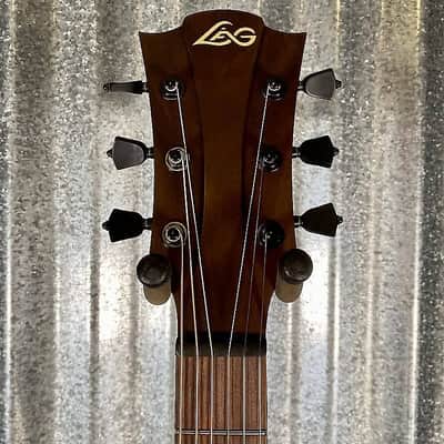 LAG Guitars T118DCE-BLK Black Dreadnought Acoustic Electric Guitar #1779 image 3