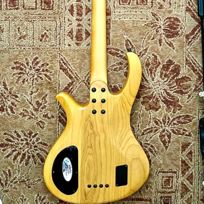 Schecter Riot-4 Session 4-String Active Bass 2010s - Aged Natural Satin image 5