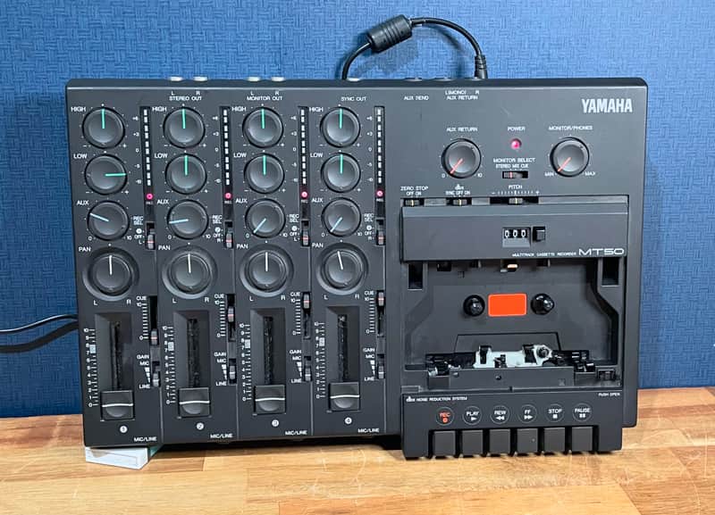 Yamaha MT50 4-track Cassette Recorder - New Internal Belt image 1