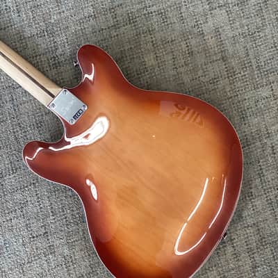 Squier Affinity Starcaster Deluxe in Sienna Sunburst image 5