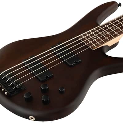 Ibanez GSR205BWNF, GIO Series 5-String Electric Bass - Walnut Flat image 6
