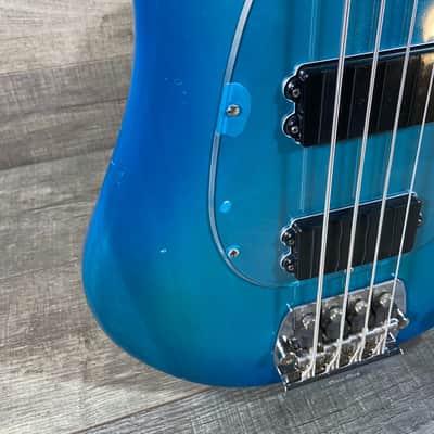 Ernie Ball Music Man Sabre Bass 1988 Blueburst image 8