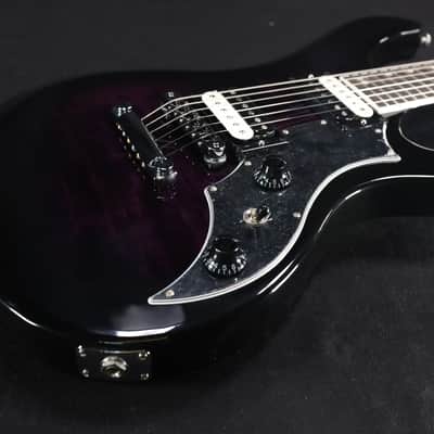 Gibson Victory Figured Top Electric Guitar - Dark Purple Burst 275 image 1