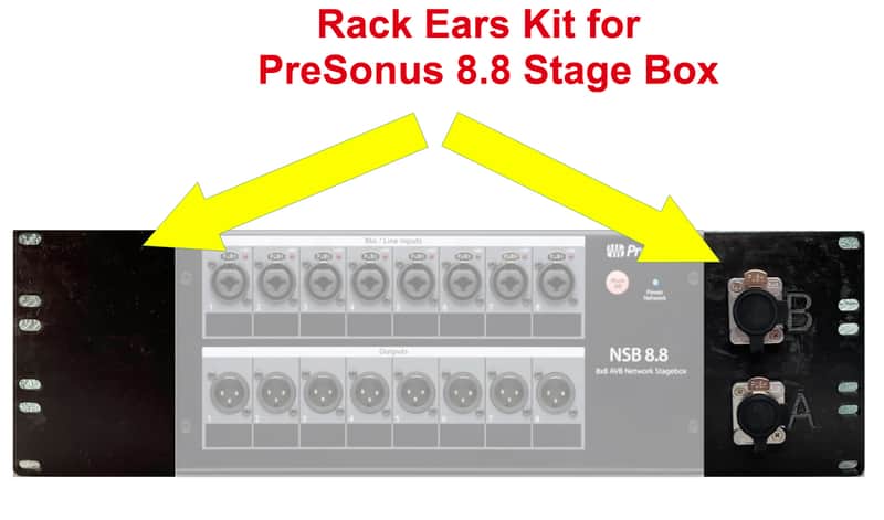 PreSonus NSB 8.8 Rack Ears Kit ("Rack Kit") image 1
