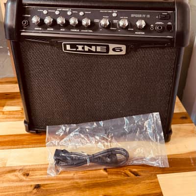 Line 6 Spider IV 15 15-Watt 1x8" Digital Modeling Guitar Practice Amp 2009 - 2016 - Black image 6