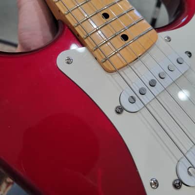 Fender Partscaster Stratocaster Guitar 2007 - Candy Apple Red W/ Case (C016-30) image 14