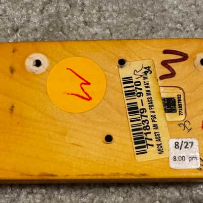 Fender American Professional II Precision Bass Neck, 20-Fret 2024, Maple image 5