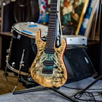 Leonardo Orsi Custom 7-String – 2018 Exhibition Model – Handcrafted, lightweight "Workhorse" with Premium Aesthetics image 2