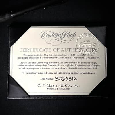 Martin Custom Shop 18 Style, Size 5 "Terz" image 12