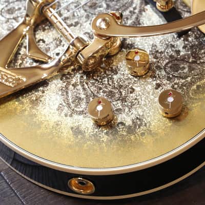 MINTY! 2024 Gretsch Limited Edition G6134-TG Electric Guitar Gold Paisley Penguin + COA OHSC image 6