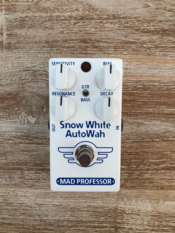 Mad Professor Snow White Auto Wah with Guitar/Bass Switch 2010s - White image 1