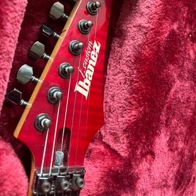 DEMO VIDEO Ibanez RG8420ZE-RS J. Custom (US Customers Tax included in shipping price), 2009 - 2012 - Red Spinel image 5