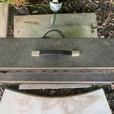 Silvertone Model 1484 Twin Twelve 60-Watt 2x12 Piggyback 1960s - Gray image 5