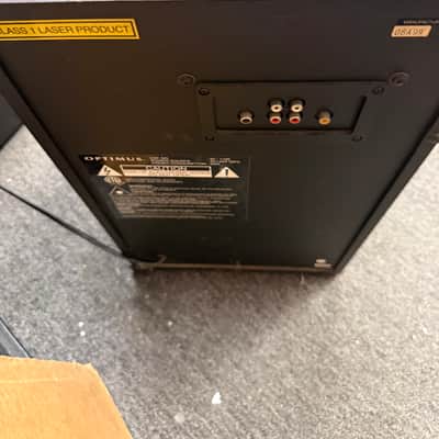 Optimus CD/Dual-Cassette Karaoke System image 2