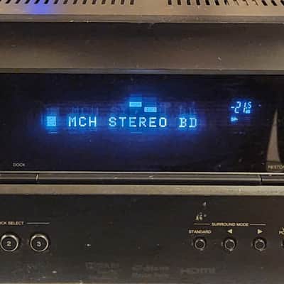 Denon Denon AVR-391 is a 5.1-channel home theater A/V receiver 90s - Black image 2