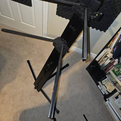 Ultimate Support Apex AX48-BP Two-Tier Keyboard Stand 2005-2006 - Black image 8