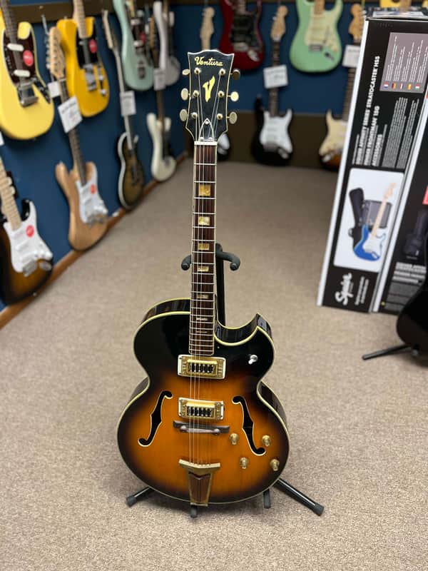 Ventura V1300 Vintage Archtop 1960s - Sunburst image 1
