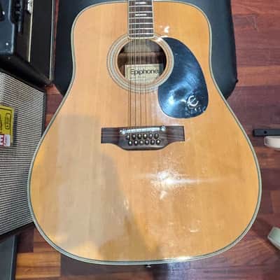 Epiphone FT-165 12 String Acoustic Guitar image 7