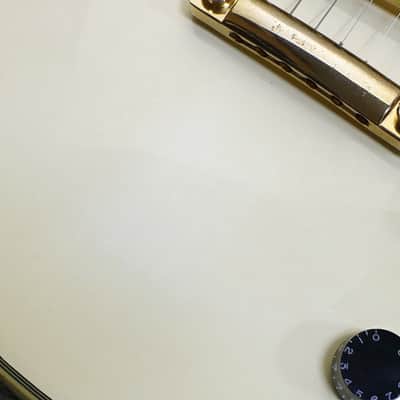 2008 made Epiphone CHINA Les Paul Custom Alpine White Qingdao Made in China image 4