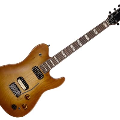 Godin Radium-X Electric Guitar - Rustic Burst image 3