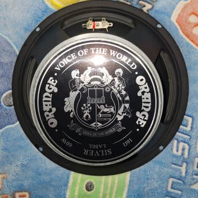 Orange Orange Voice of the World Silver Label 12" 16Ohm 60W 2010s - Black image 1