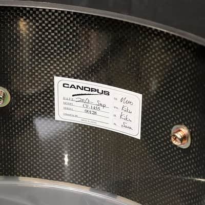 CANOPUS USED ​​CF-1455 [Carbon Fiber 14''×5.5'' Snare Drum] image 7