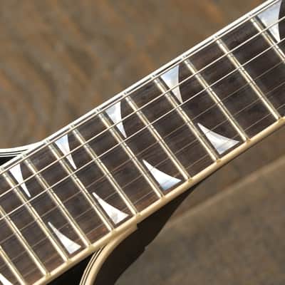 2022 Gibson Custom Dave Mustaine Signature Flying V Exp Black Ebony VOS + COA OHSC image 8