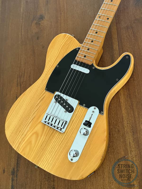 Fender Telecaster, ‘72, Natural Blonde, Black Guard, Ashwood, 1997 image 1