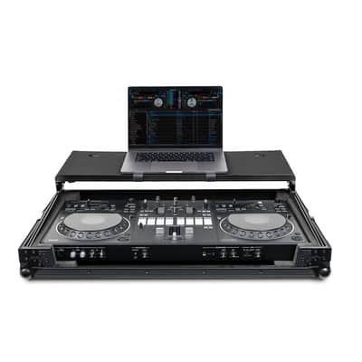 Headliner HL10018 Pitch Black Flight Case for DDJ-REV5 with Laptop Platform image 2