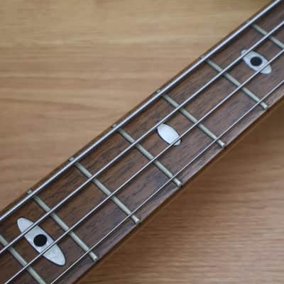 1990 Aria Pro II Japan SB-800 Neckthrough Bass (Black) image 8