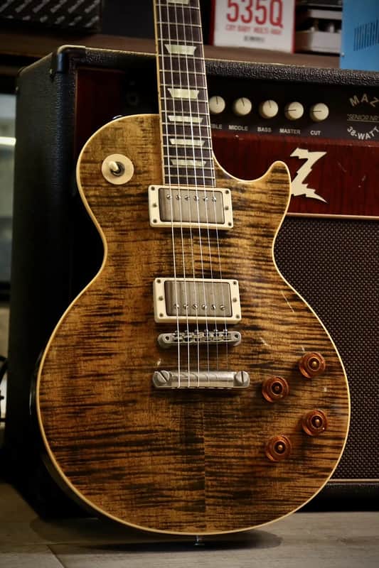 Gibson Joe Perry Signature BONEYARD Les Paul 2006 Green Tiger LIMITED EDITION