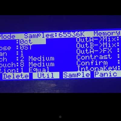 LCD Display for Kawai K5/K5M synths with presoldered ribbon cable image 2