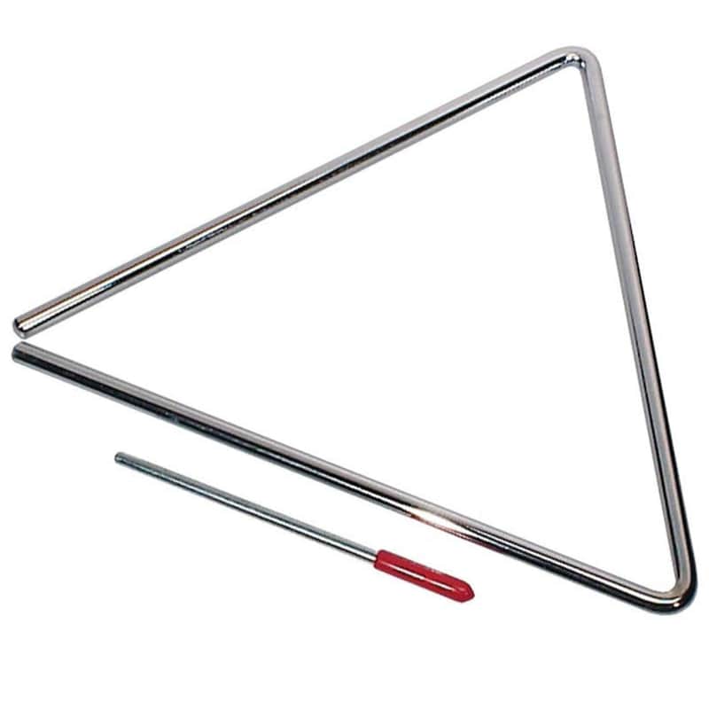 Hayman Triangle Musical Percussion Instrument 10 Inch PA-50-1 image 1