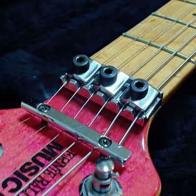 Ernie Ball MUSICMAN Eddie Van Halen Signature 1992 - Trans Pink / EVH image 9