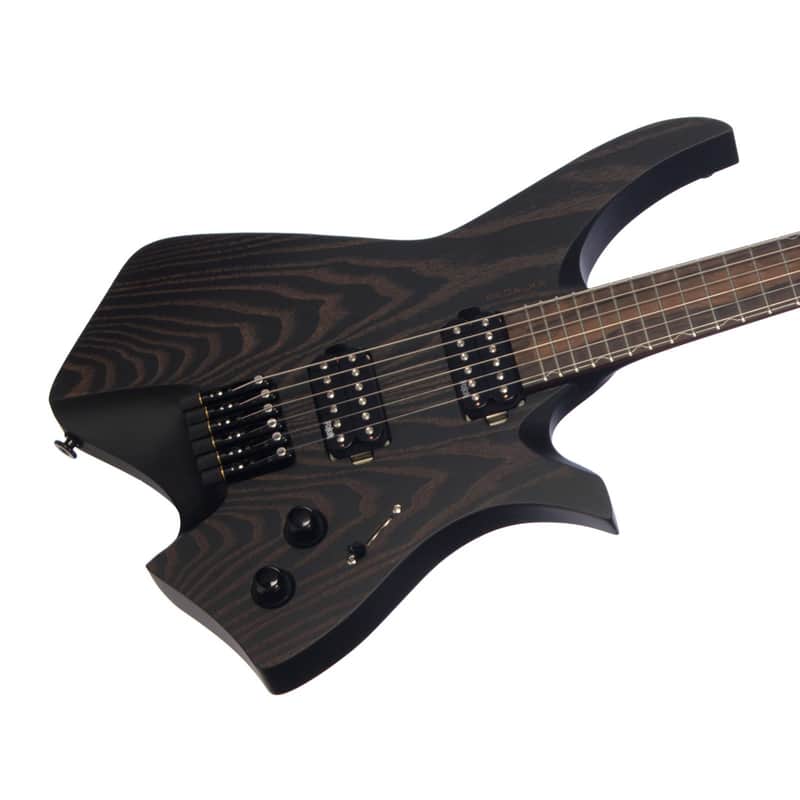 Padalka Guitars Neptune Series Headless - Black - Custom Hand-Made