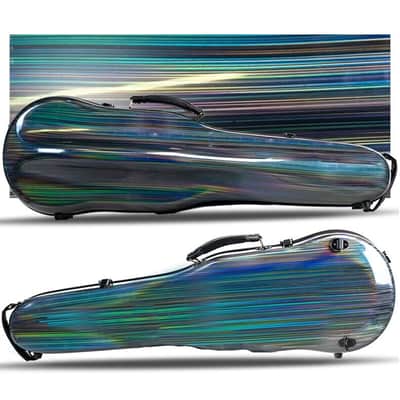 Advance Violin Case 4/4 Carbon Fiber Violin Case Strong Light Box with straps image 1