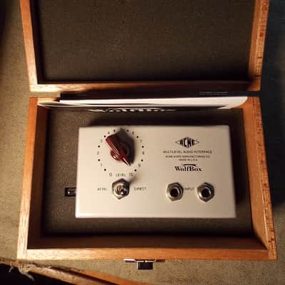 ACME AUDIO WOLFBOX MOTOWN DI DIRECT BOX w/ORIGINAL TRANSFORMER LAST ONE. EVER. image 13
